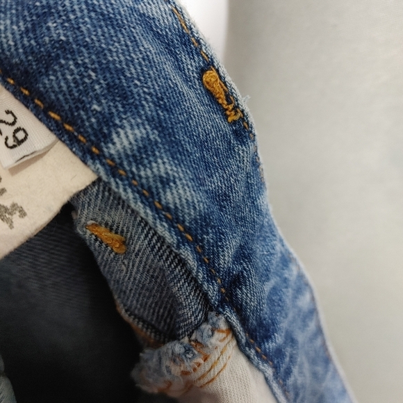 VINTAGE Agolde jean skirt size 29 - Picture 12 of 14